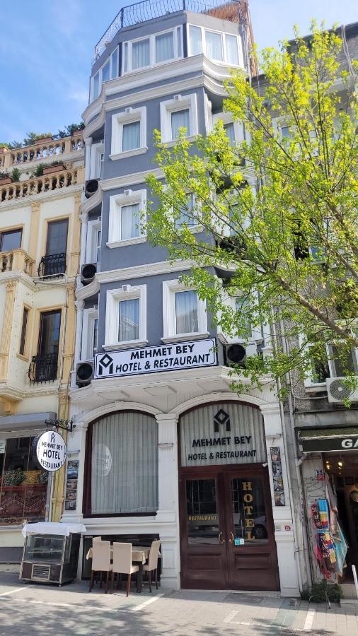 Mehmet Bey Hotel Istambul Exterior foto